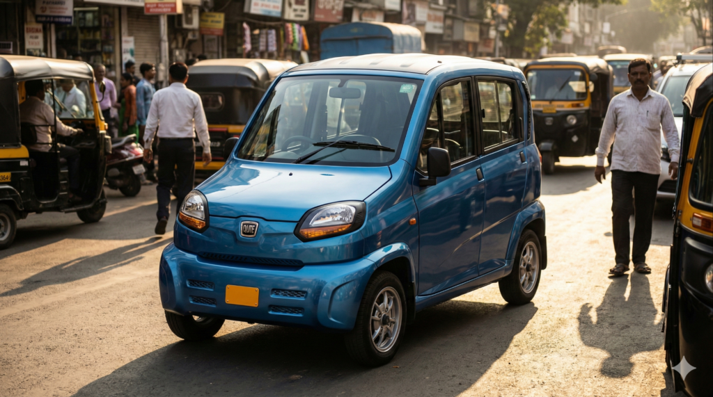 Bajaj Qute RE60 Review hindi