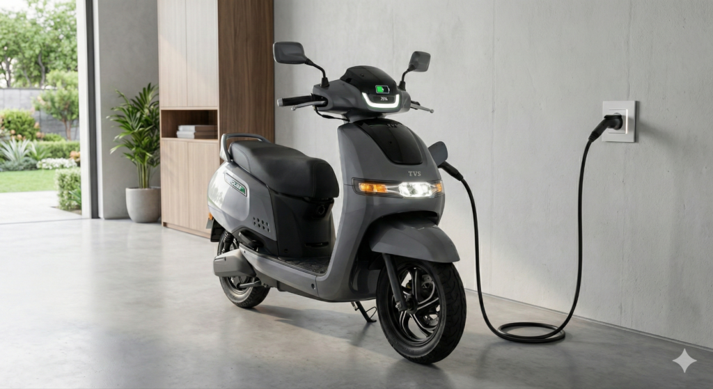 TVS iQube Electric Review hindi
