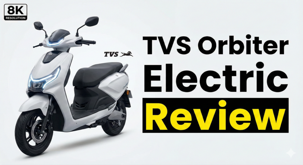 TVS Orbiter Electric Scooter Review in Hindi