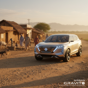 🚗 धमाकेदार लॉन्च की तैयारी! नई 7-सीटर SUV – Nissan Gravite भारत में मचाएगी तहलका | Family SUV का नया किंग!
