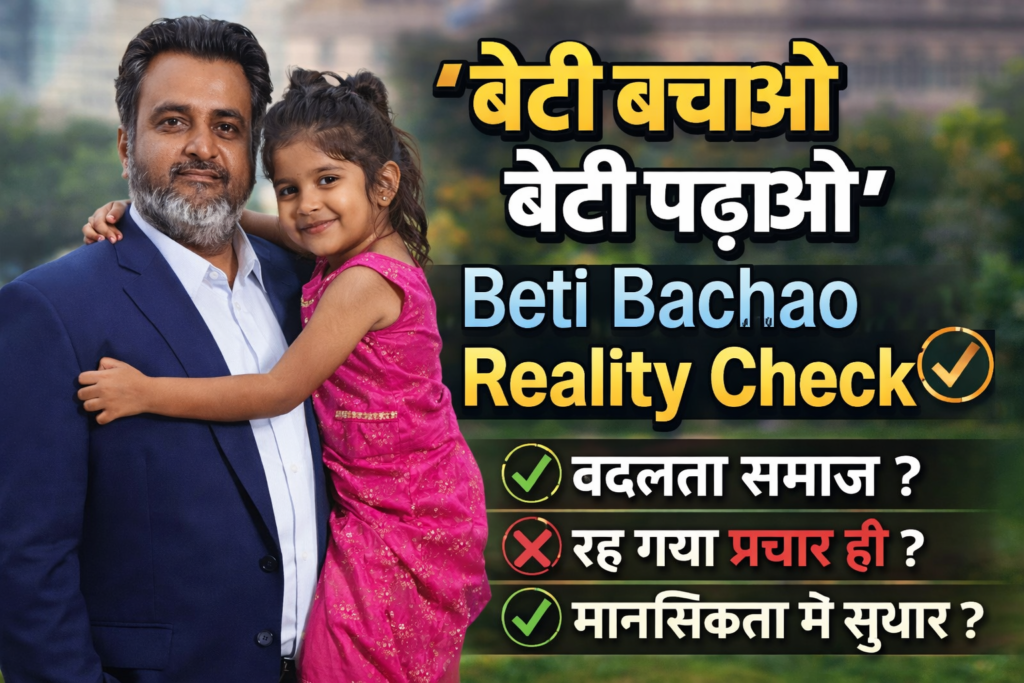 बेटी बचाओ बेटी पढ़ाओ योजना – प्रभाव, उपलब्धियाँ और जमीनी हकीकत Impact & Reality Check
