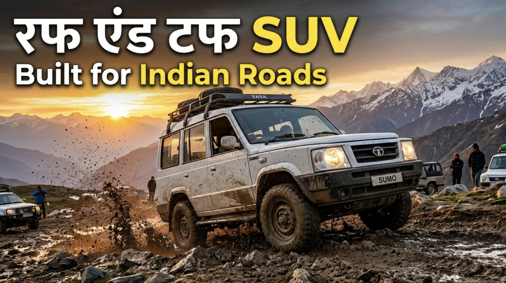 Tata Sumo 7-सीटर: दमदार परफॉर्मेंस और फैमिली के लिए परफेक्ट SUV
