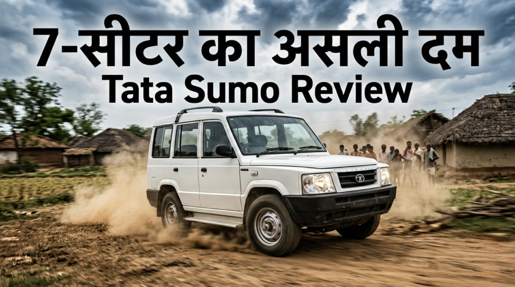Tata Sumo 7-सीटर: दमदार परफॉर्मेंस और फैमिली के लिए परफेक्ट SUV
