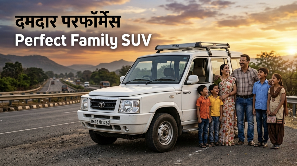 Tata Sumo 7-सीटर: दमदार परफॉर्मेंस और फैमिली के लिए परफेक्ट SUV