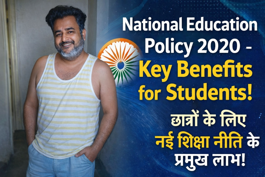 नई शिक्षा नीति 2020 (NEP 2020): छात्रों के लिए क्रांतिकारी बदलाव और प्रमुख लाभ